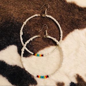 Sunburst Hoop Earrings